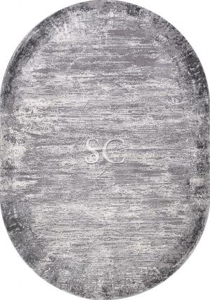 Ковер Armina 04040 grey/grey овал