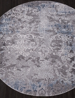 Ковер Armina 03852 blue/blue круг