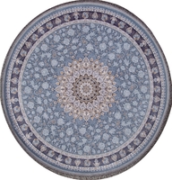 Ковер Иранский Farsi 1200 G253 pale-blue круг 