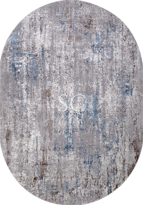 Ковер Armina 03856 blue/blue овал - картинка 1