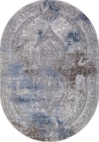Ковер Armina 03879A blue/blue овал