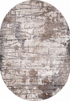 Ковер Armina 03802 grey/brown овал